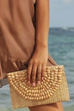 Hot Lava Clutch Maui Natural -Uniek-Naturel
