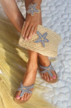 Hot Lava Slippers Starfish Jeans