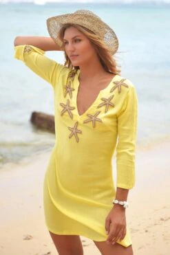 Hot Lava Tuniek Starfish Kanarie Geel