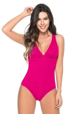 Phax Neon Fuchsia Halter Badpak