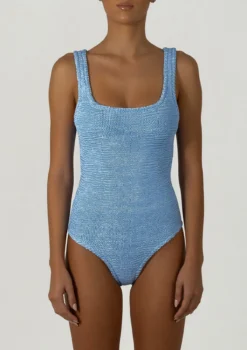 Paramidonna Geribbeld Badpak Lavendel