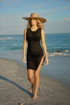 Pilyq Swim Midnight Donna Strandjurk Zwart