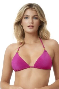 Pilyq Swim Ariel Josh Triangel Bikini Top