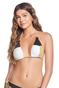 Phax Glam Tri Block Triangel Bikini Top