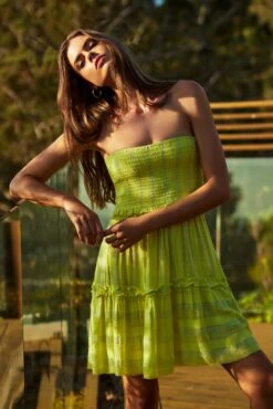 Pilyq Swim Sunburst Jurkje Geel