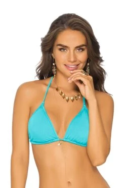 Phax Turquoise Triangel Bikini Top
