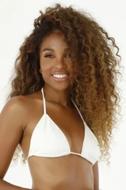 Milonga Palette Triangel Bikini Top Ivoorkleur