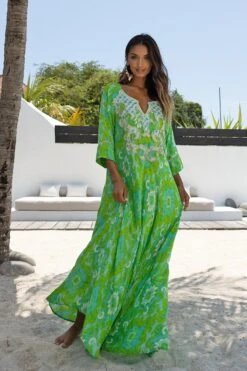 Miss June Lange Jurk Marga