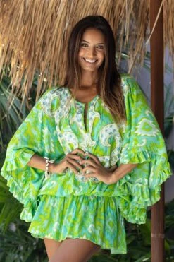 Miss June Jurk Mavis Groen/Turquoise